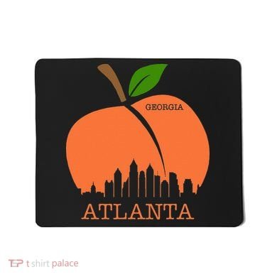 Atlanta Georgia Peach Skyline Mousepad