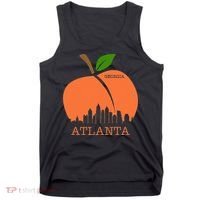 Atlanta Georgia Peach Skyline Tank Top thumb 0