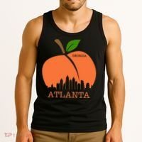 Atlanta Georgia Peach Skyline Tank Top thumb 3
