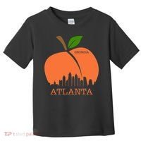 Atlanta Georgia Peach Skyline Toddler T-Shirt thumb 0