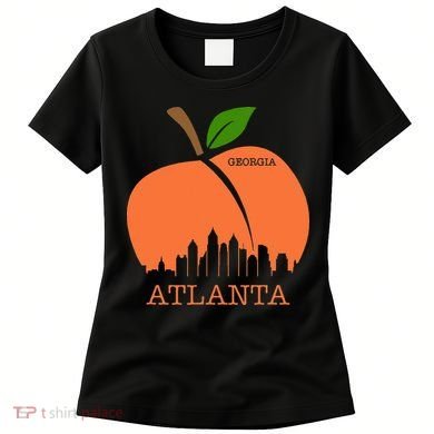 Atlanta Georgia Peach Skyline Women's T-Shirt