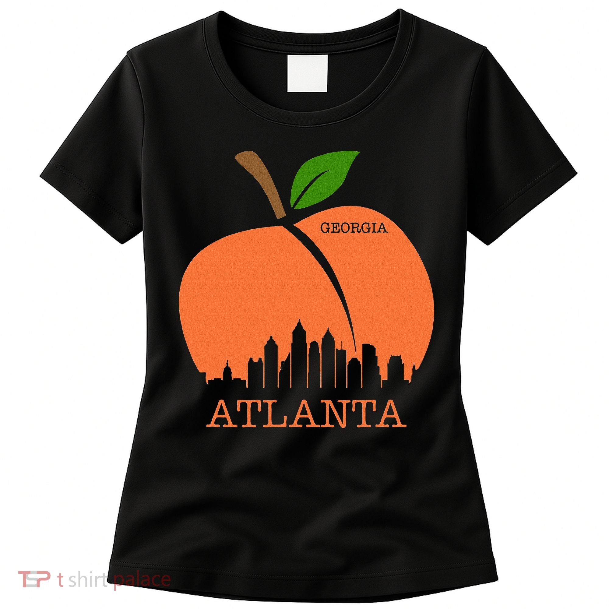 Atlanta Georgia Peach Skyline Women's T-Shirt