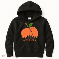 Atlanta Georgia Peach Skyline Kids Hoodie thumb 0