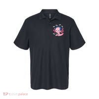 Axolotl Gaming Pew Gamer Funny Polo thumb 0