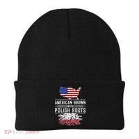 American Grown Polish Roots Pride Poland Beanie thumb 0