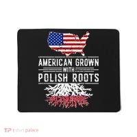 American Grown Polish Roots Pride Poland Mousepad thumb 0