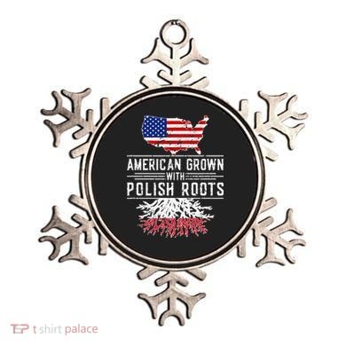 American Grown Polish Roots Pride Poland Ornament