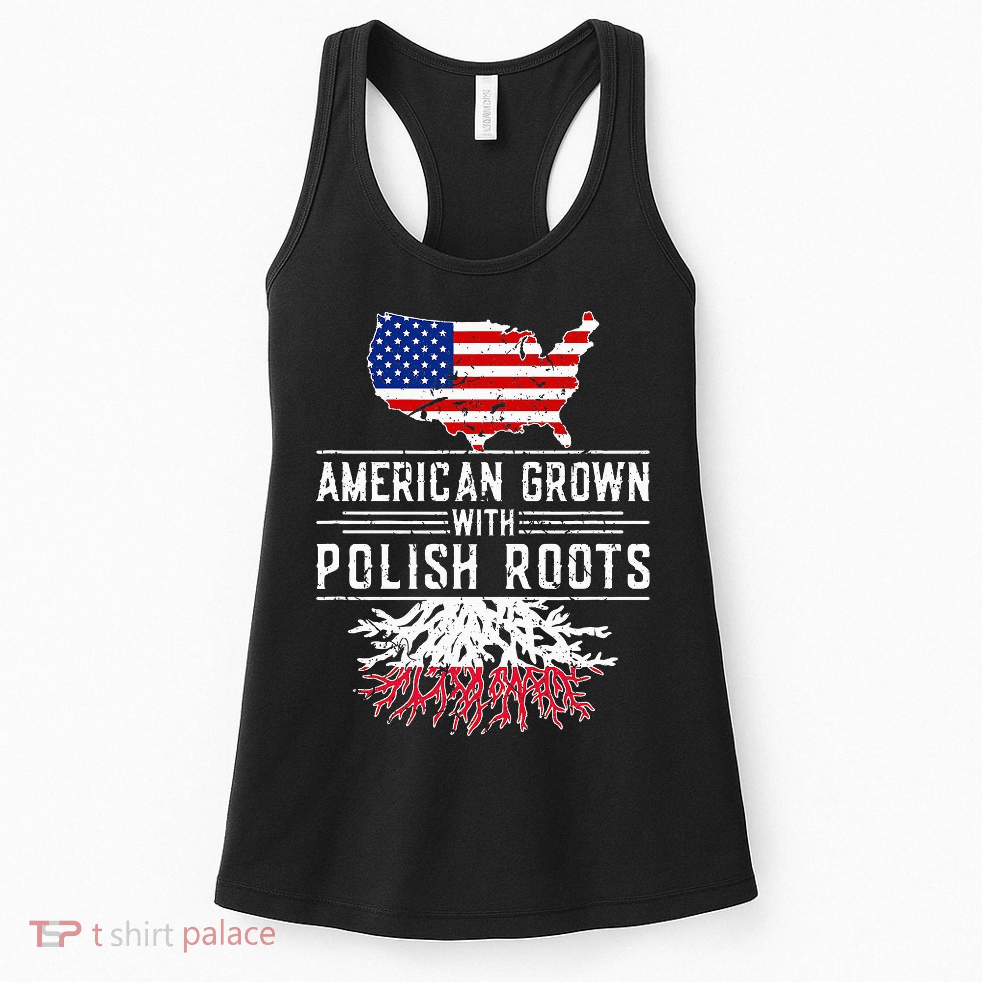 American Grown Polish Roots Pride Poland Women's Tank Top