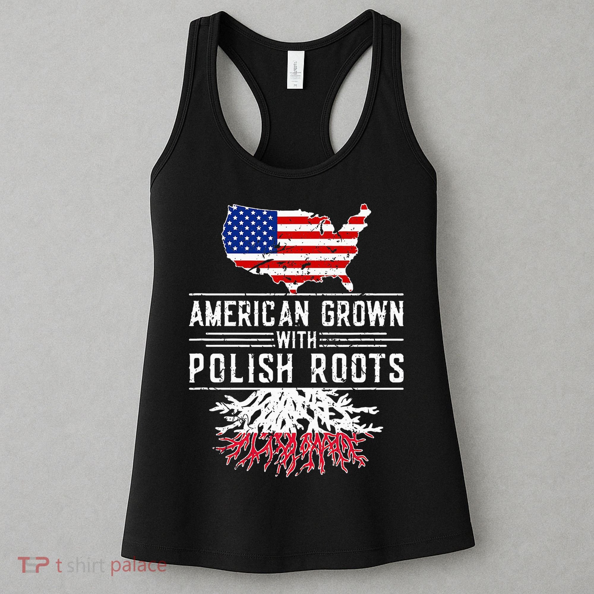 American Grown Polish Roots Pride Poland Women's Tank Top