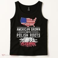 American Grown Polish Roots Pride Poland Tank Top thumb 2