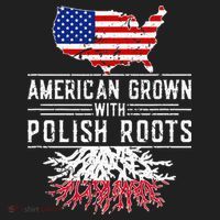 American Grown Polish Roots Pride Poland Kids Long Sleeve Plaid Pajama Set thumb 2