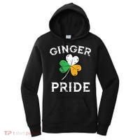 Awesome Ginger Pride St Patricks Day Irish Flag Clover Women's Hoodie thumb 0
