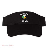 Awesome Ginger Pride St Patricks Day Irish Flag Clover Visor thumb 0