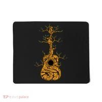 Acoustic Guitar Player Tree Nature Life Guitarist Musician Mousepad thumb 0