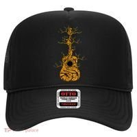 Acoustic Guitar Player Tree Nature Life Guitarist Musician Hat thumb 0