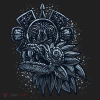 Aztec God Quetzalcoatl Cool Snake Dragon Inca Maya Women's Sweatshirt thumb 2