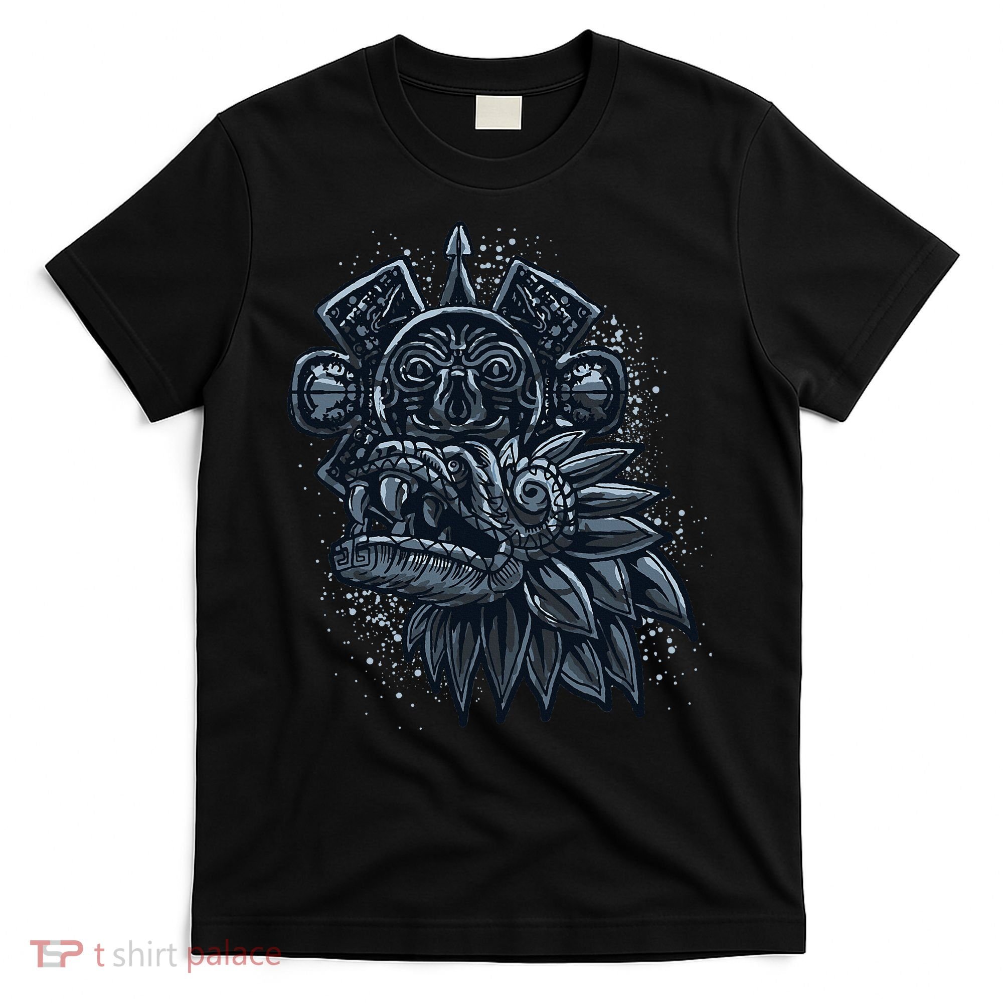 Aztec God Quetzalcoatl Cool Snake Dragon Inca Maya T-Shirt