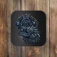 Aztec God Quetzalcoatl Cool Snake Dragon Inca Maya Coaster thumb 0