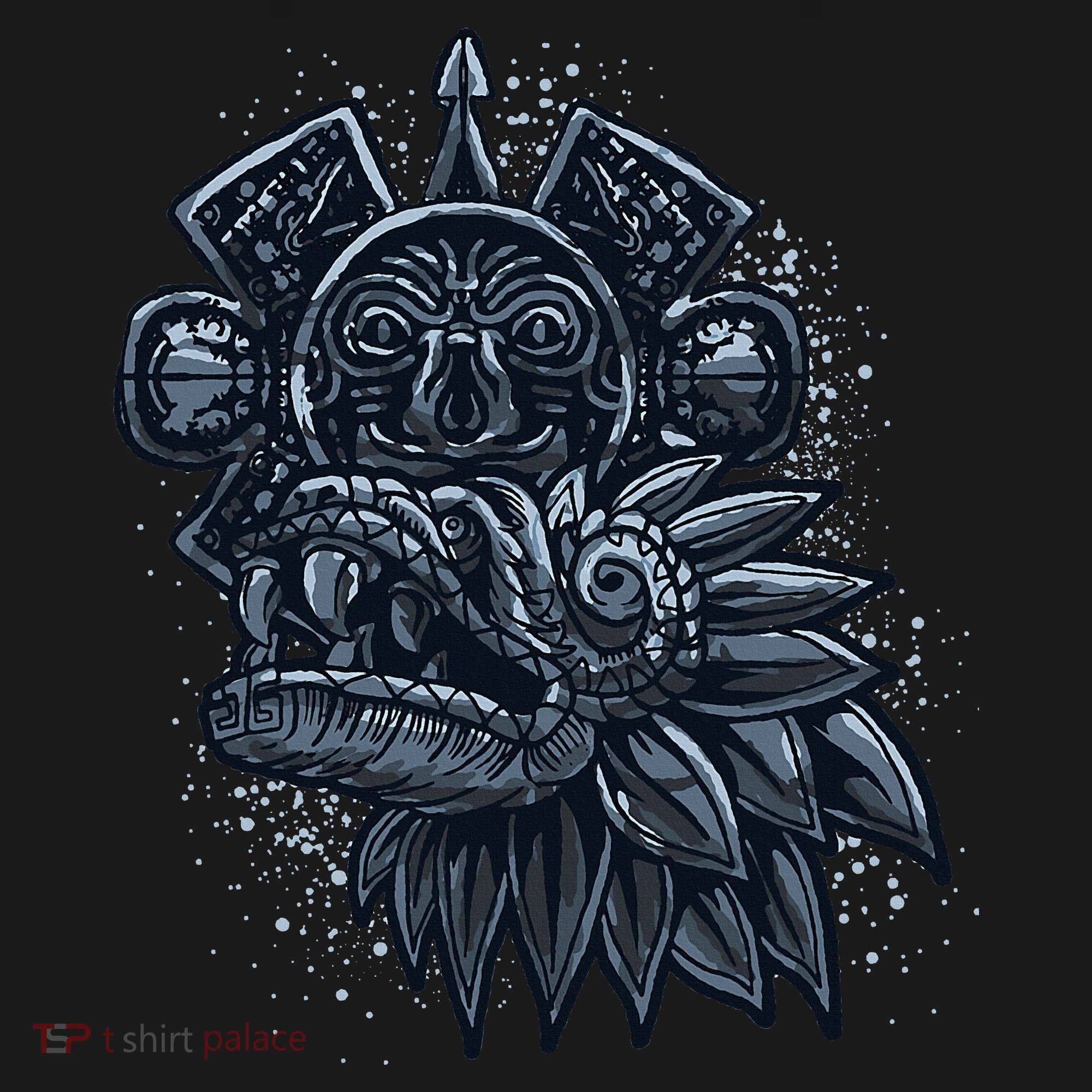 Aztec God Quetzalcoatl Cool Snake Dragon Inca Maya Mesh Reversible Basketball Jersey Tank