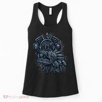 Aztec God Quetzalcoatl Cool Snake Dragon Inca Maya Women's Tank Top thumb 0