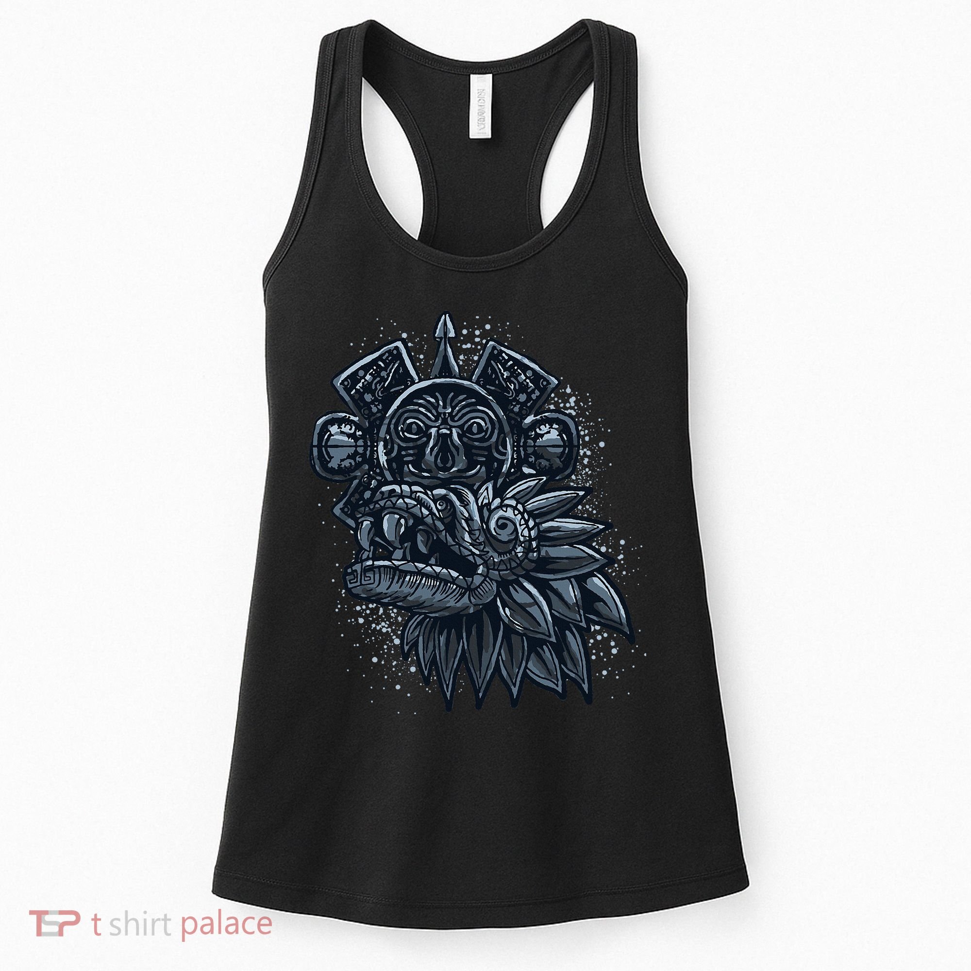 Aztec God Quetzalcoatl Cool Snake Dragon Inca Maya Women's Tank Top