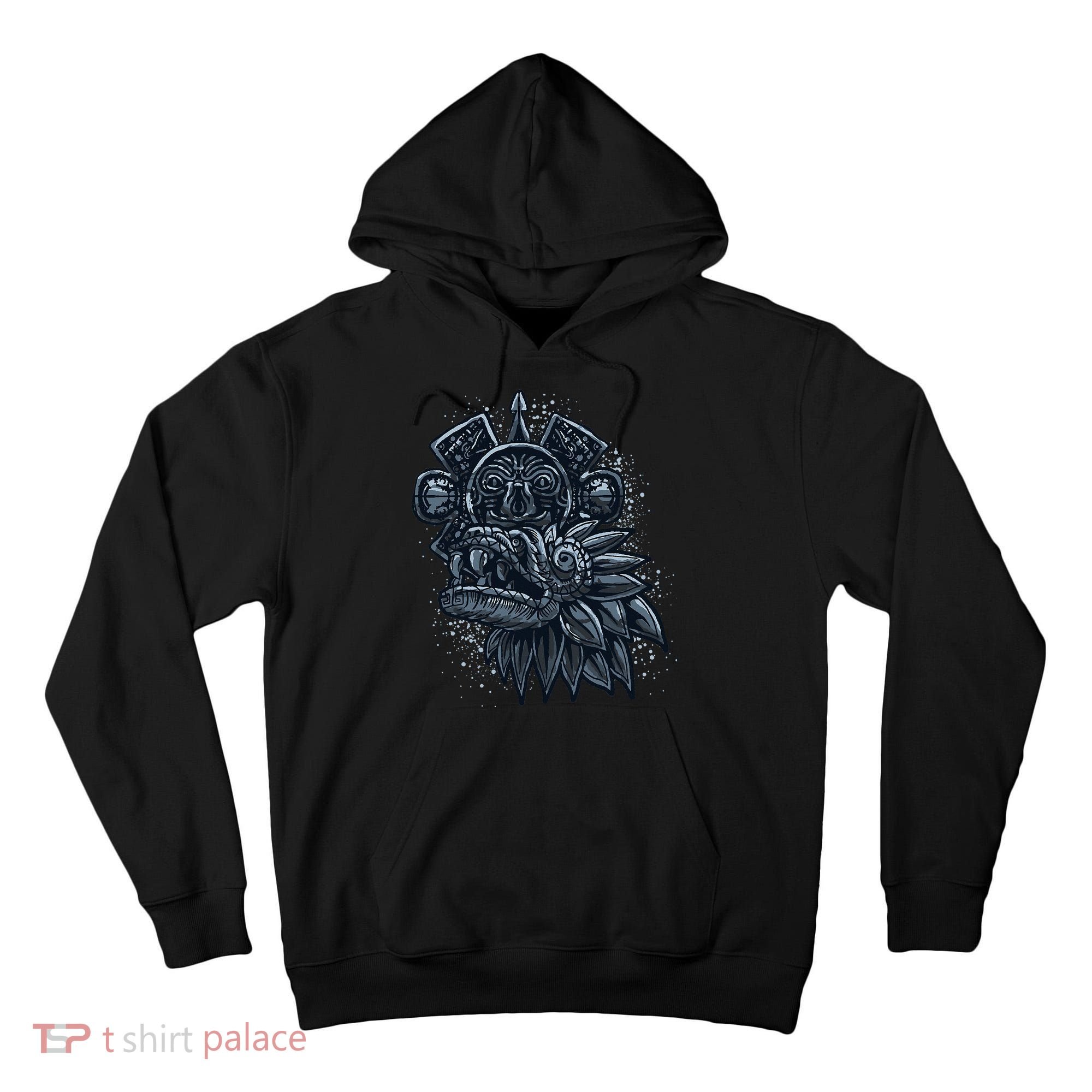 Aztec God Quetzalcoatl Cool Snake Dragon Inca Maya Tall Hoodie