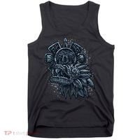 Aztec God Quetzalcoatl Cool Snake Dragon Inca Maya Tank Top thumb 0