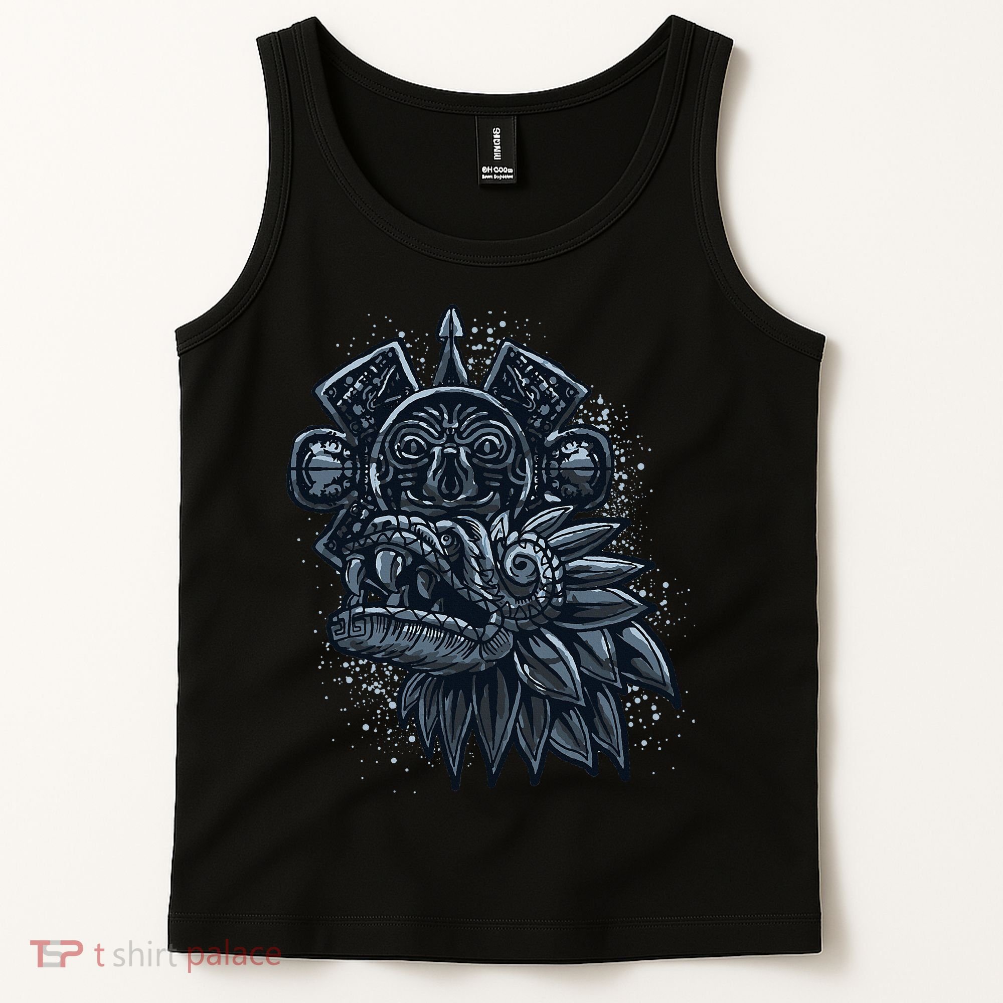 Aztec God Quetzalcoatl Cool Snake Dragon Inca Maya Tank Top