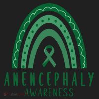 Anencephaly Green Rainbow Ribbon Awareness Month Gift Golf Towel thumb 3