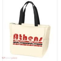 Athens Georgia Retro Three Stripe Weathered Tote Bag thumb 3