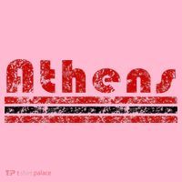 Athens Georgia Retro Three Stripe Weathered Coaster thumb 2