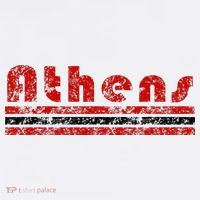 Athens Georgia Retro Three Stripe Weathered Long Sleeve Shirt thumb 2