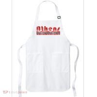 Athens Georgia Retro Three Stripe Weathered Apron thumb 0