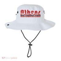 Athens Georgia Retro Three Stripe Weathered Bucket Hat thumb 0