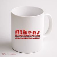Athens Georgia Retro Three Stripe Weathered Coffee Mug thumb 1