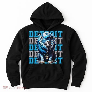 All Grit Retro Lion Lover Hoodie