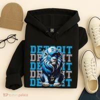 All Grit Retro Lion Lover Hoodie thumb 4