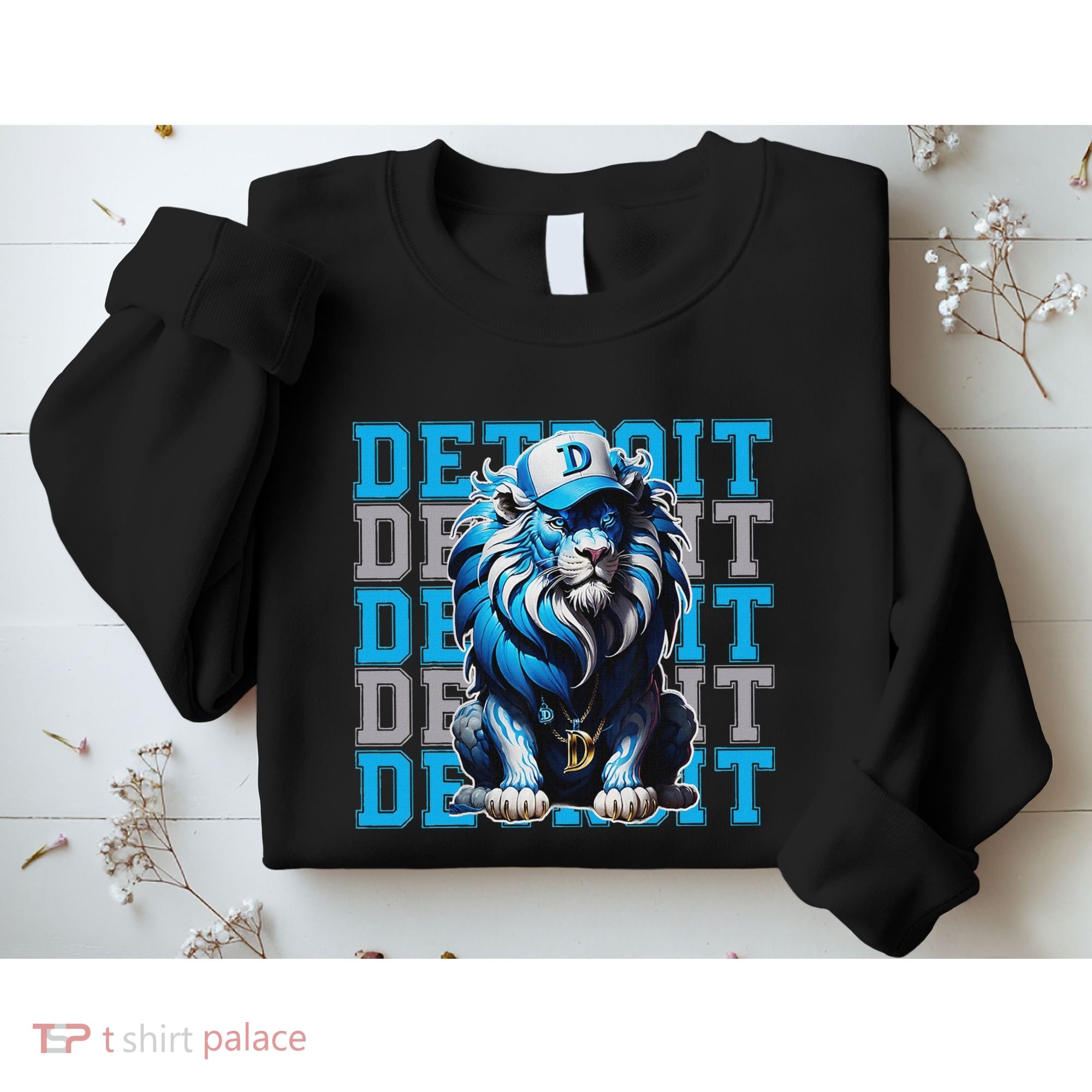 All Grit Retro Lion Lover Sweatshirt