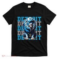 All Grit Retro Lion Lover T-Shirt thumb 0