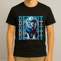 All Grit Retro Lion Lover T-Shirt thumb 3