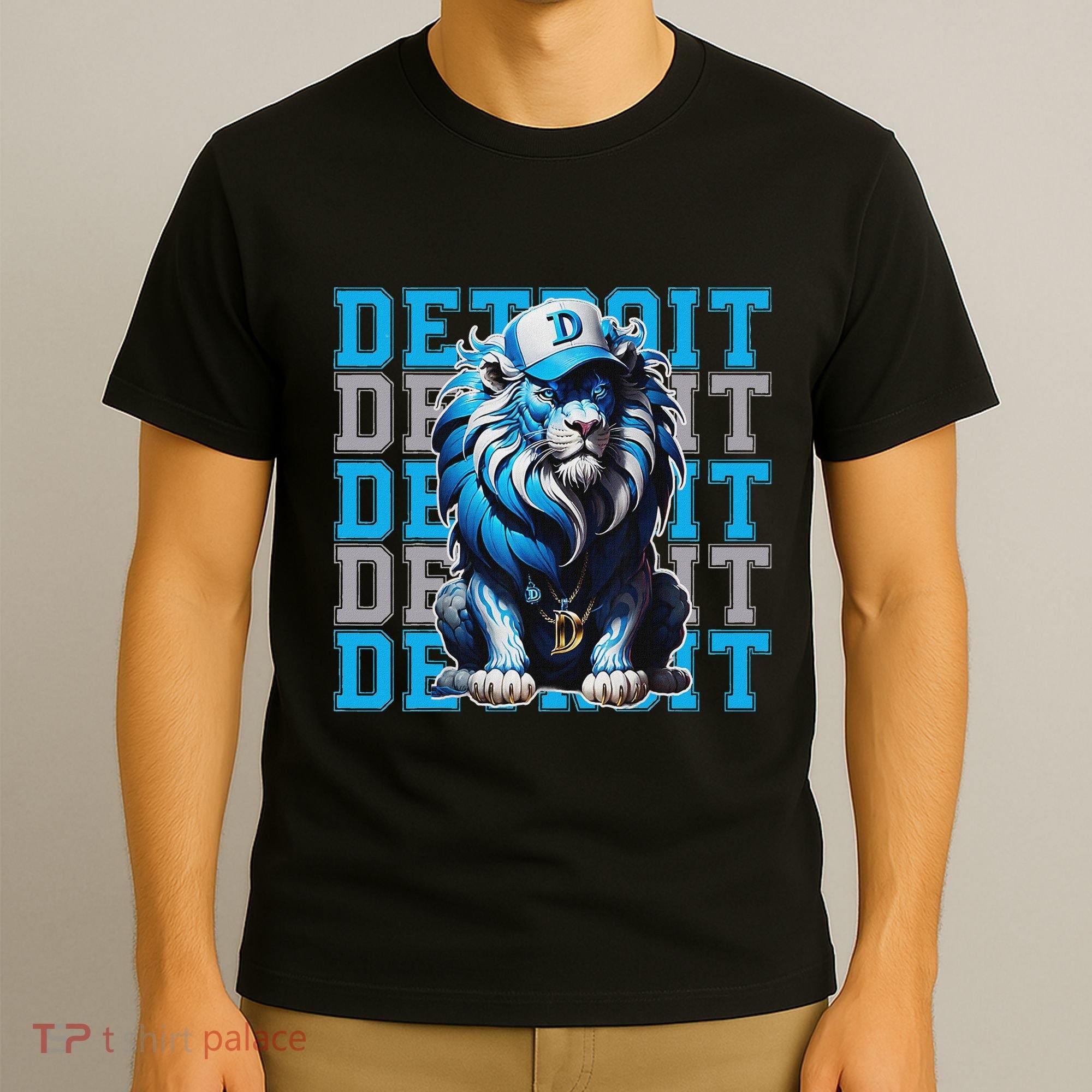 All Grit Retro Lion Lover T-Shirt
