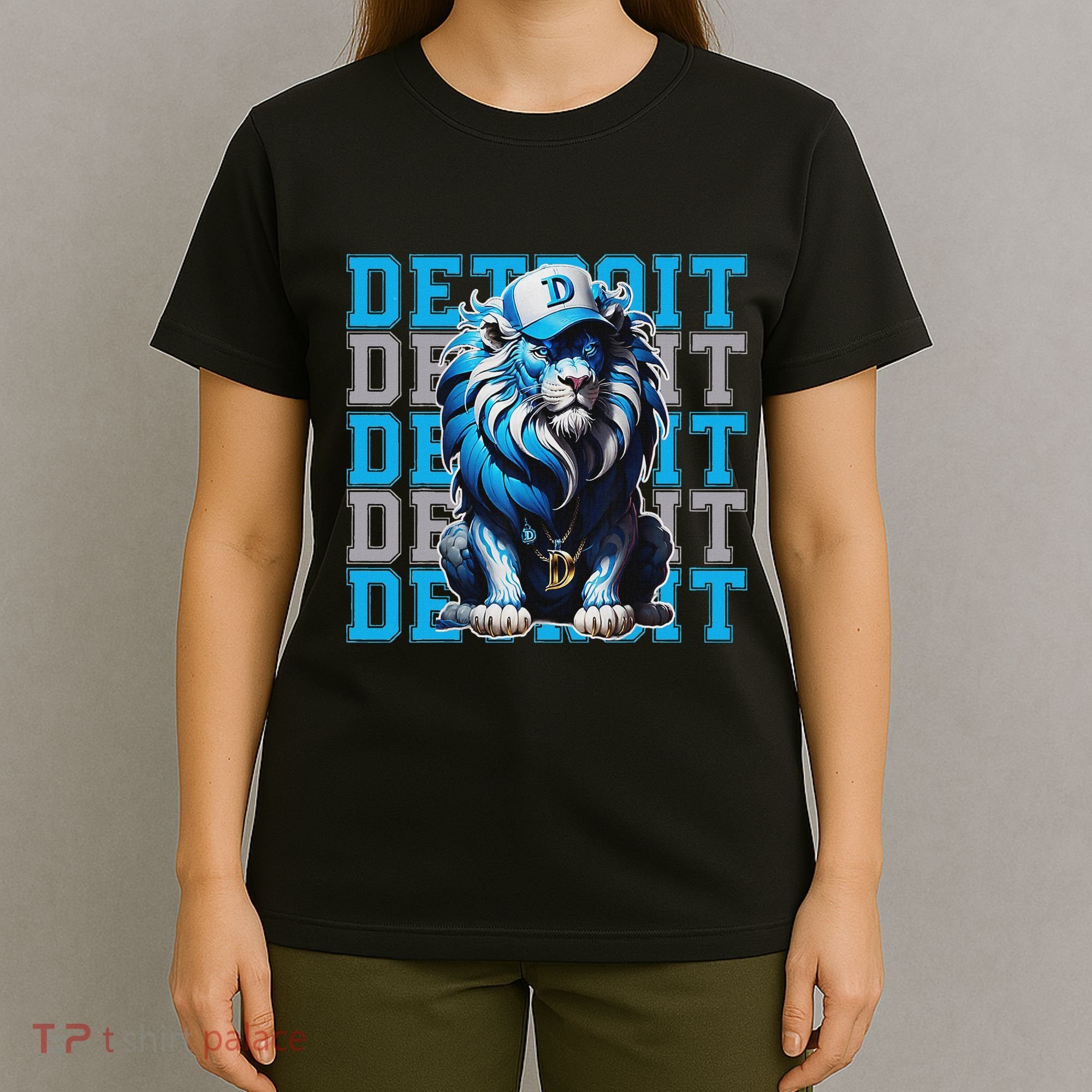 All Grit Retro Lion Lover T-Shirt