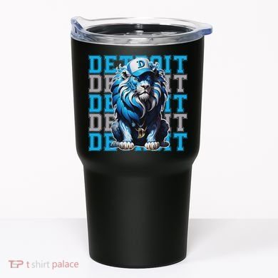 All Grit Retro Lion Lover Tumbler