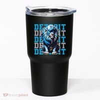 All Grit Retro Lion Lover Tumbler thumb 0