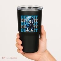 All Grit Retro Lion Lover Tumbler thumb 2