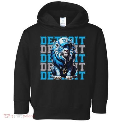 All Grit Retro Lion Lover Toddler Hoodie