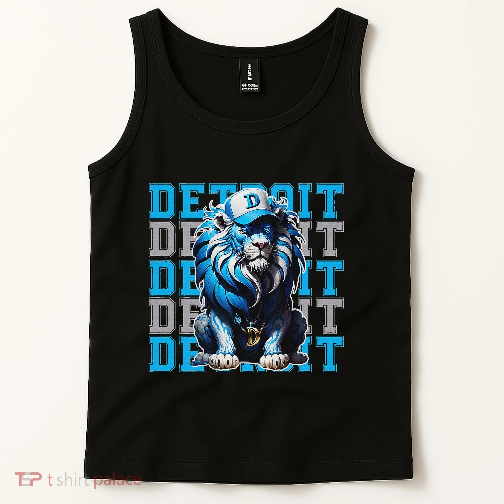 All Grit Retro Lion Lover Tank Top