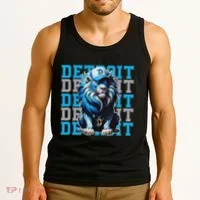 All Grit Retro Lion Lover Tank Top thumb 3