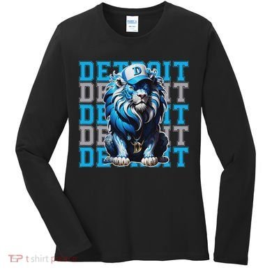 All Grit Retro Lion Lover Women's Long Sleeve Shirt