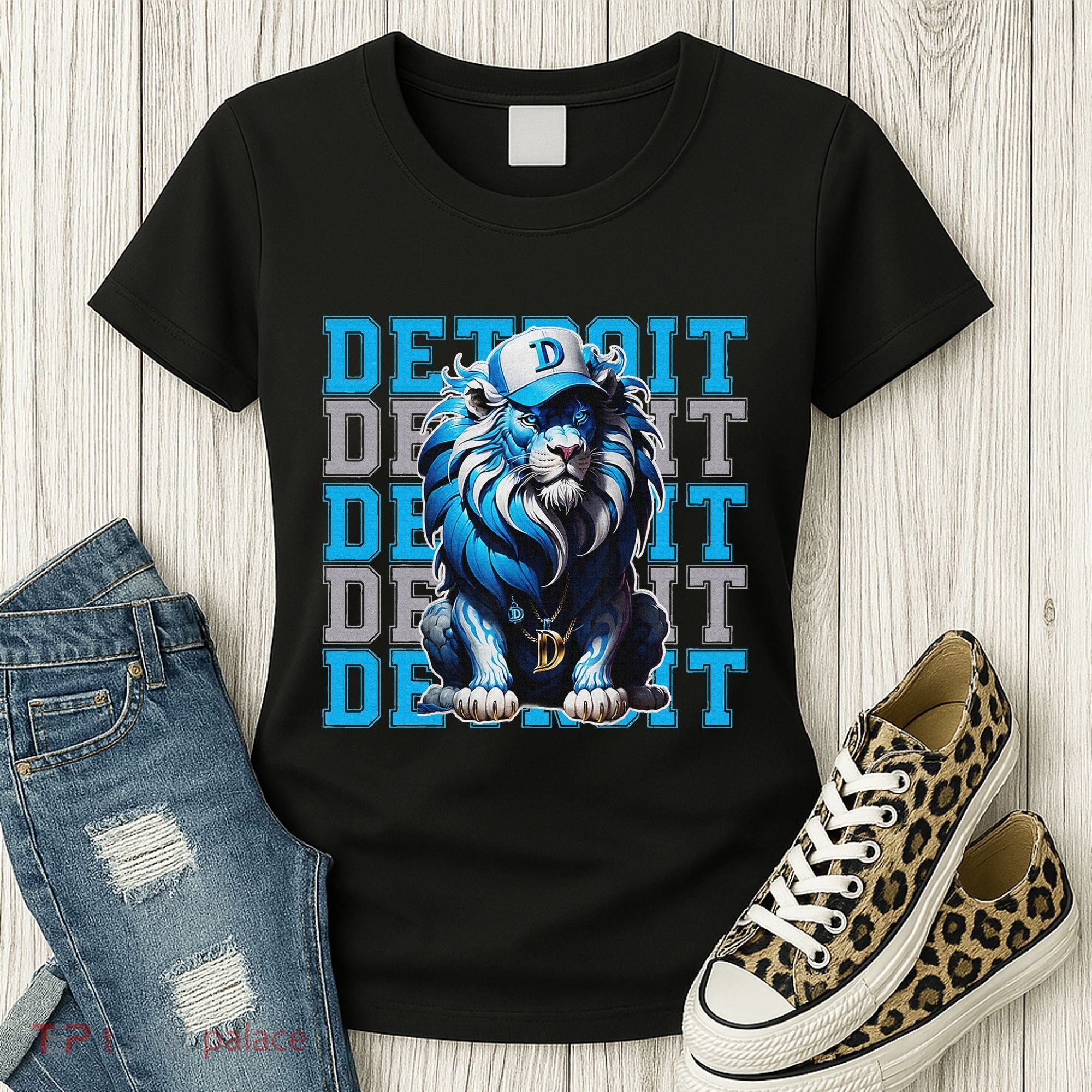 All Grit Retro Lion Lover Women's T-Shirt